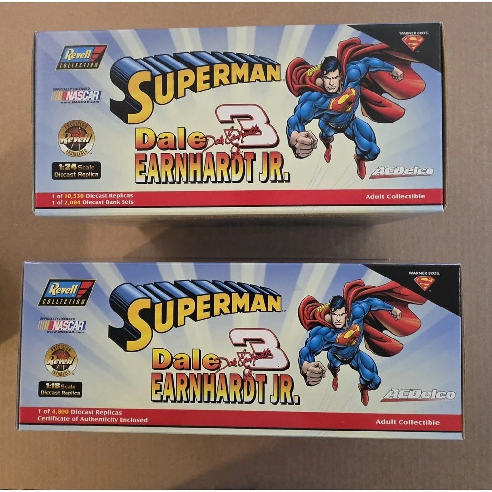Revell Dale Earnhardt Jr #3 Superman ACDelco Monte Carlo 1:18, 1:24, 1:43 & 1:64